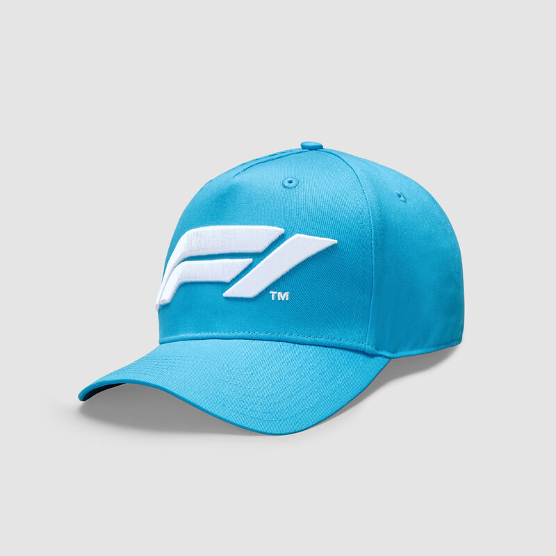 F1 FW LARGE LOGO BASEBALL CAP - bright blue