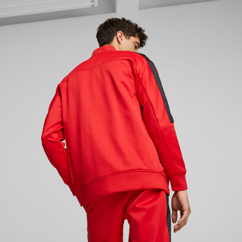 SF LS RACE MT7 TRACK JACKET - red