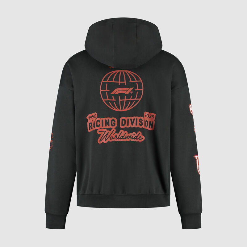 F1 FW LEGACY GRAPHIC HOODY - black