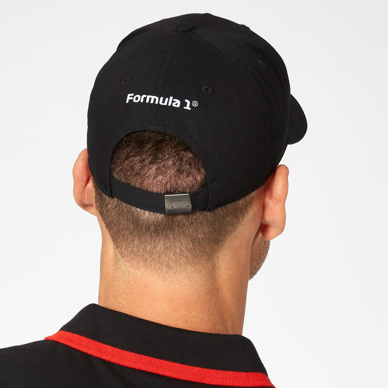 F1 FW LARGE LOGO BASEBALL CAP - black