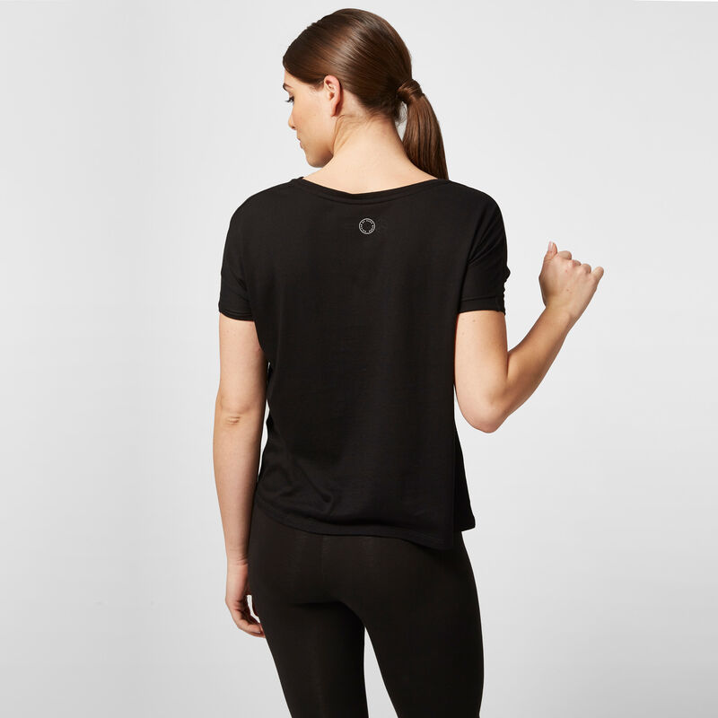 MAPM FW WOMENS LEWIS #44 TEE - black