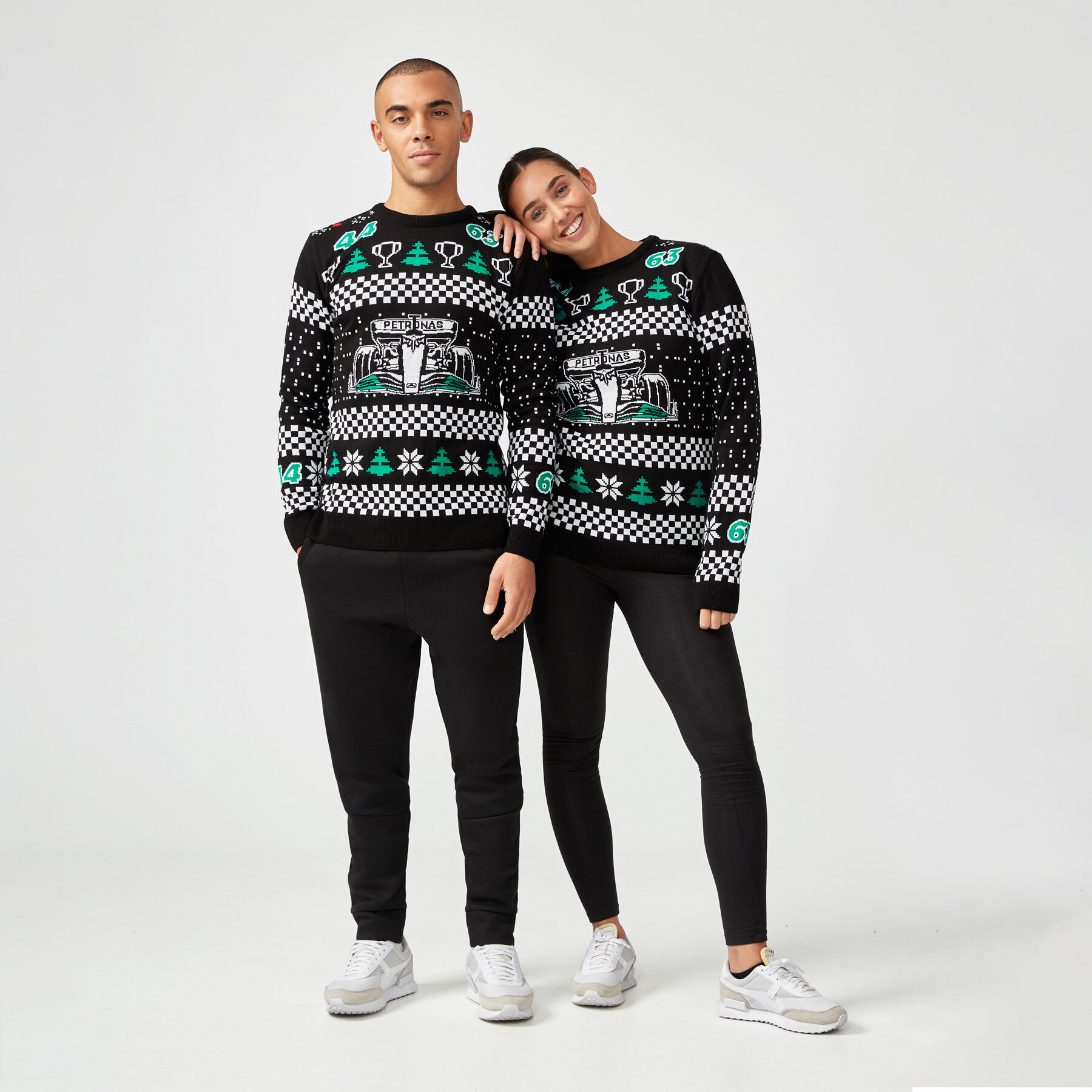 Mercedes christmas sweater outlet