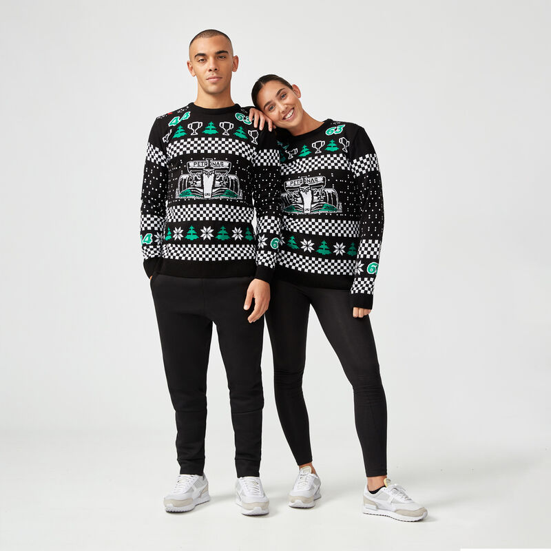 MAPF1 FW CHRISTMAS JUMPER - black