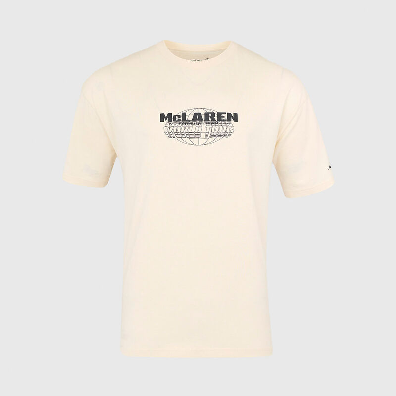 MCL FW UNISEX WORLD TOUR TEE - off white