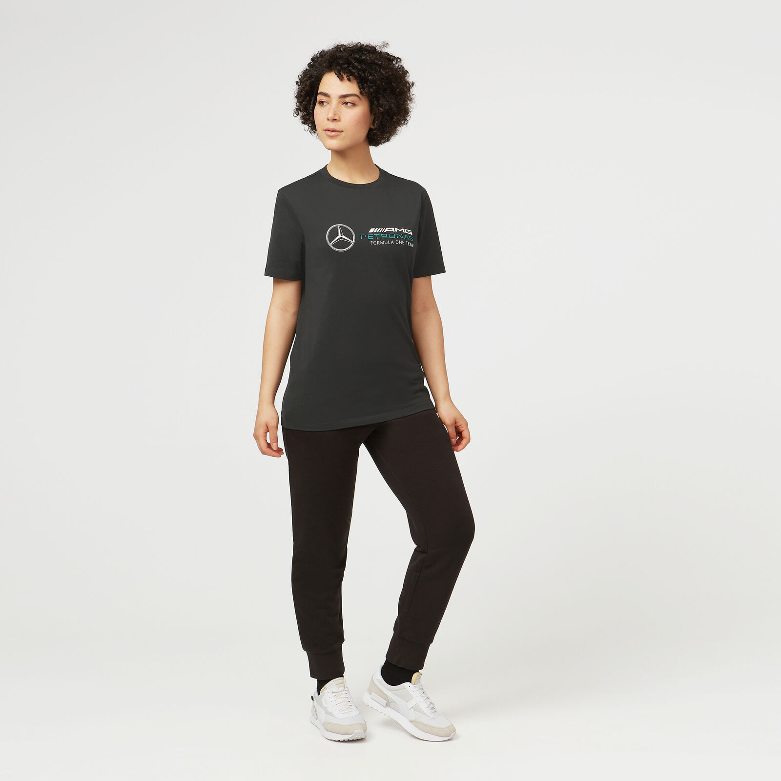 Large Logo-T-Shirt - Mercedes-AMG Petronas | Fuel For Fans