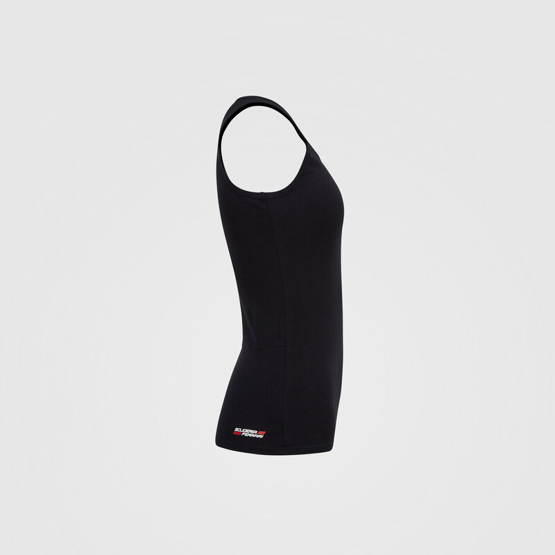 SF FW WOMENS RACER BACK VEST - black