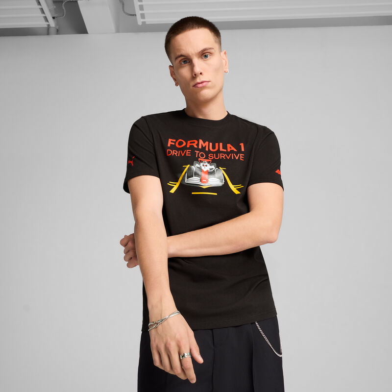 F1 FW DTS Graphic Tee - black