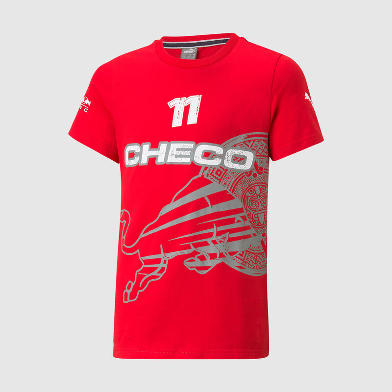RBR FW KIDS CHECO LOGO TEE - red