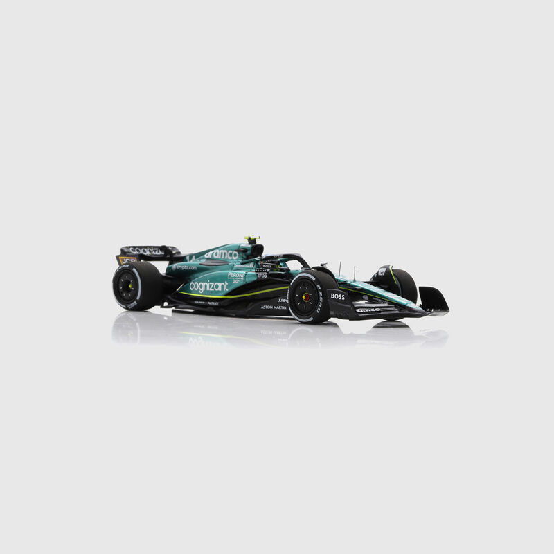 AMCF1 ALONSO 1:43 SCALE MODEL CAR - green