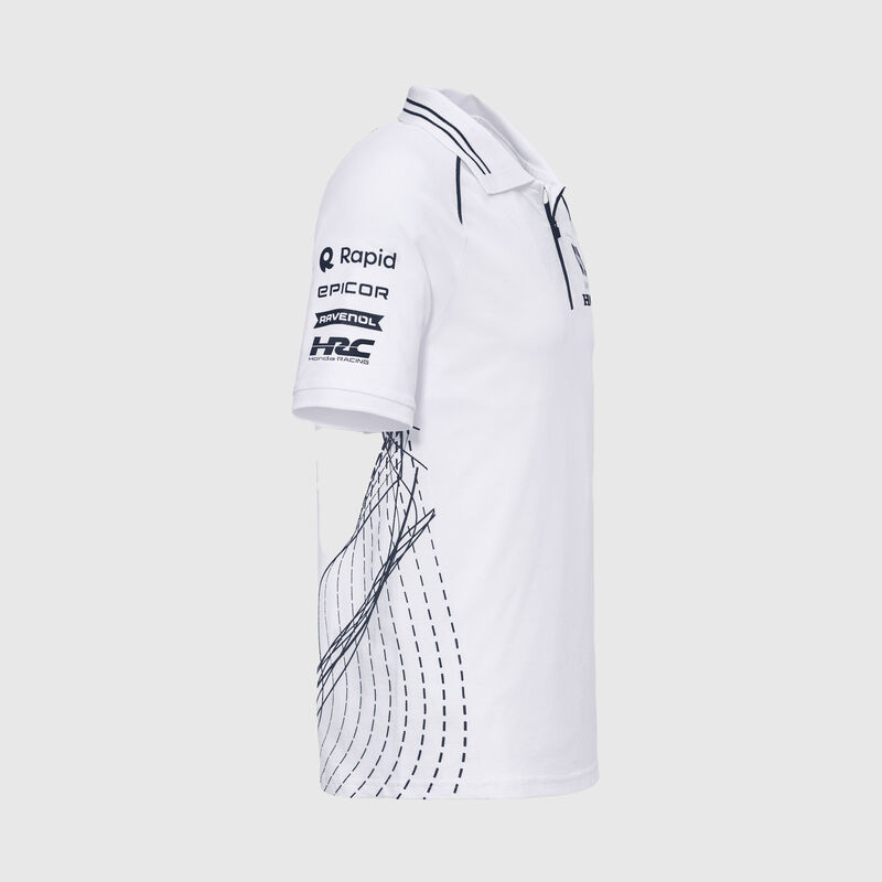 ALPHA TAURI SL MENS POLO - white