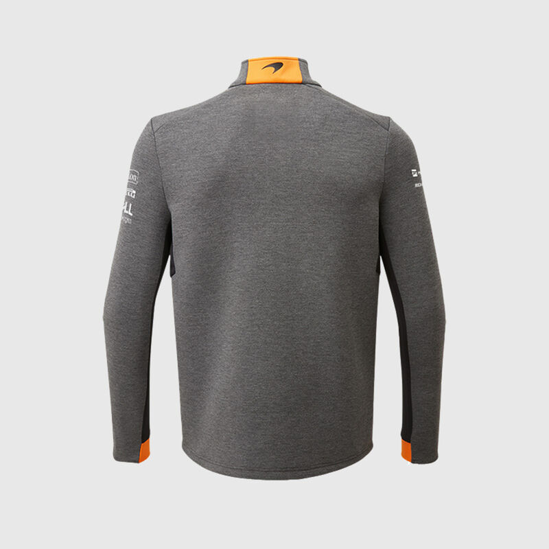 MCLAREN RP 1/4 ZIP SWEATSHIRT - grey