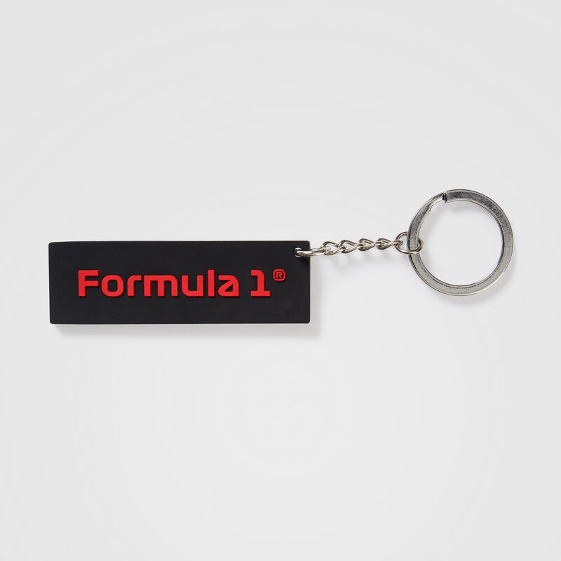 F1 FW F1 LOGO KEYRING - black