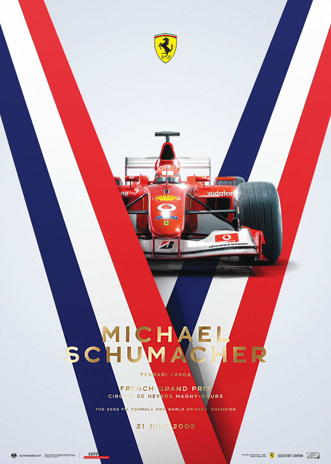 Michael Schumacher French GP Collectors Edition - Scuderia Ferrari | Fuel  For Fans