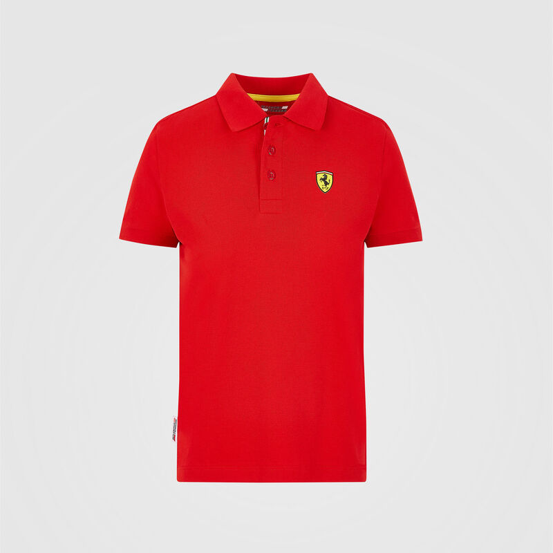 SF FW KIDS CLASSIC POLO - red
