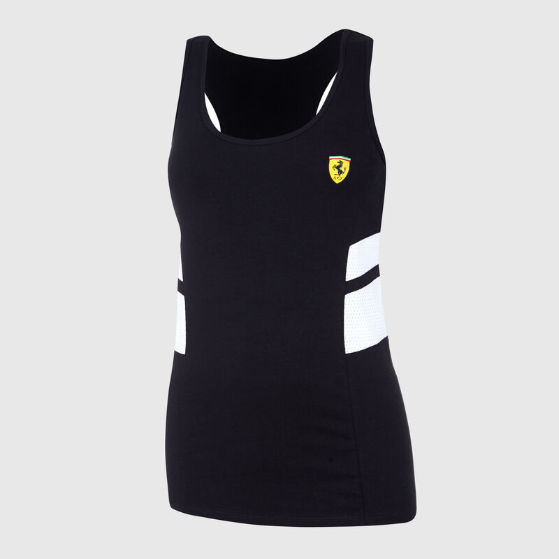 SF FW WOMENS RACER BACK VEST - black