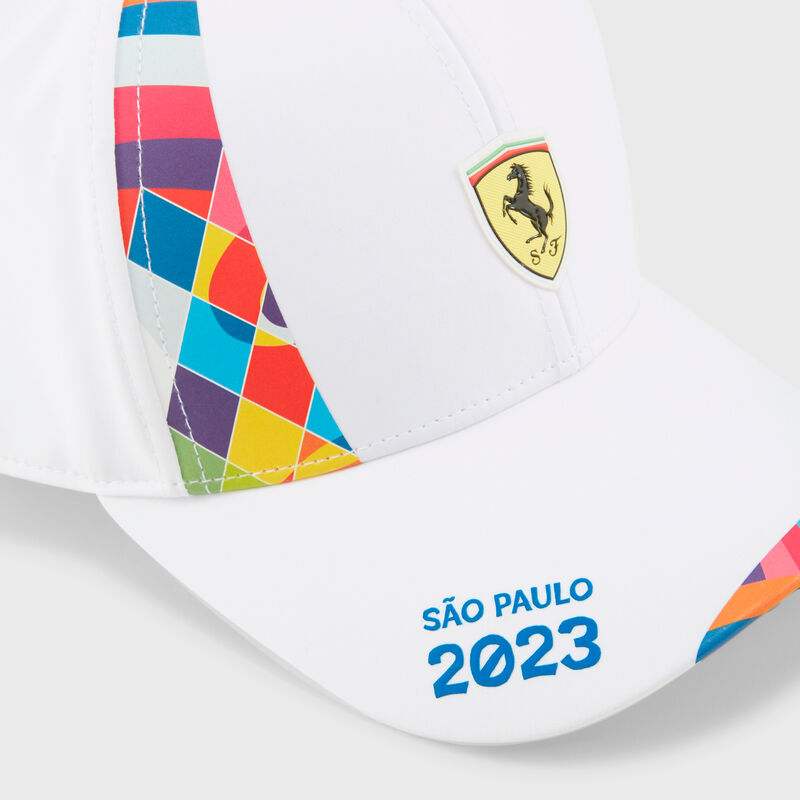 SF FW SE BRAZIL CAP - white