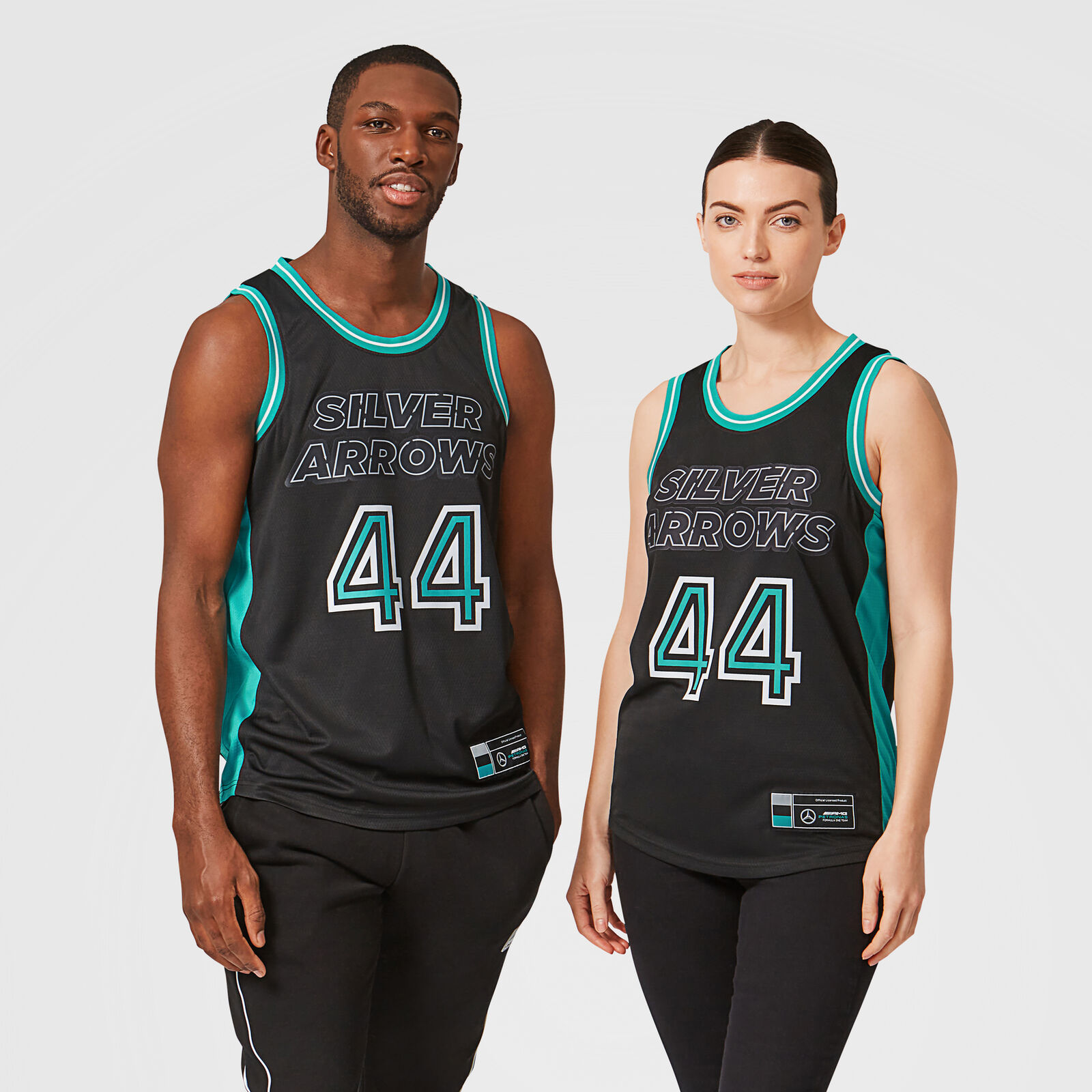 Lewis Hamilton #44 Basketballshirt - Mercedes-AMG Petronas | Fuel