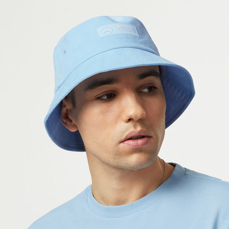 MAPF1 FW RETRO CORD BUCKET HAT - blue