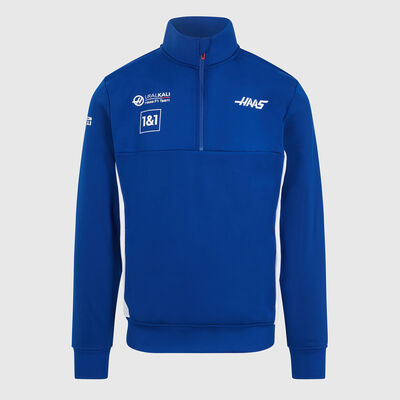 2021 Team Sweater met halflange ritssluiting