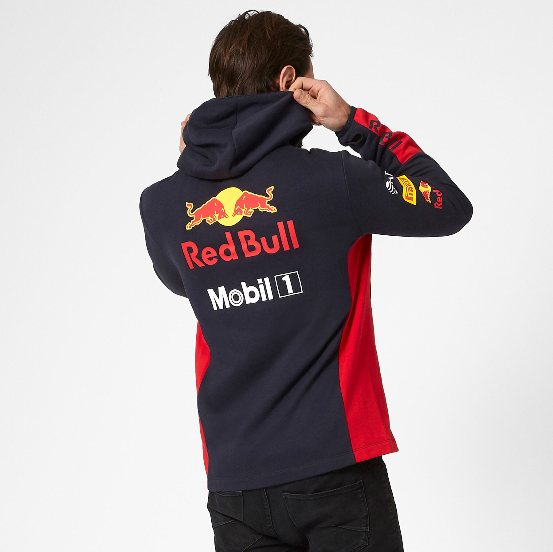 sweat a capuche red bull