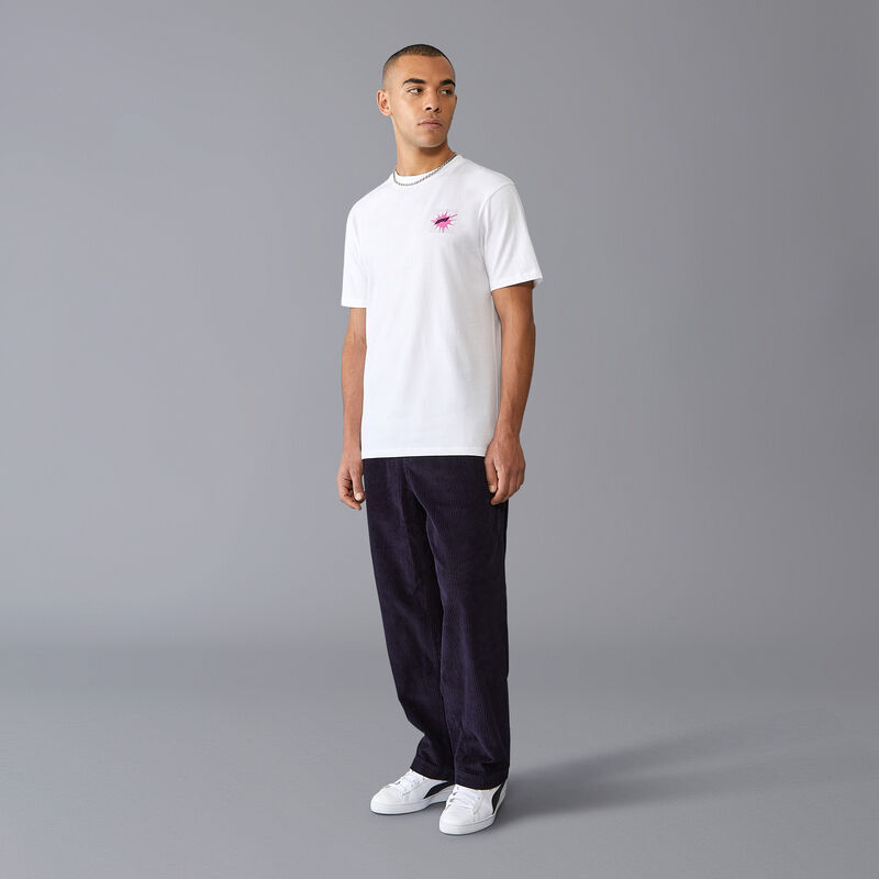 F1 FW HALFTONE GRAPHIC TEE - white