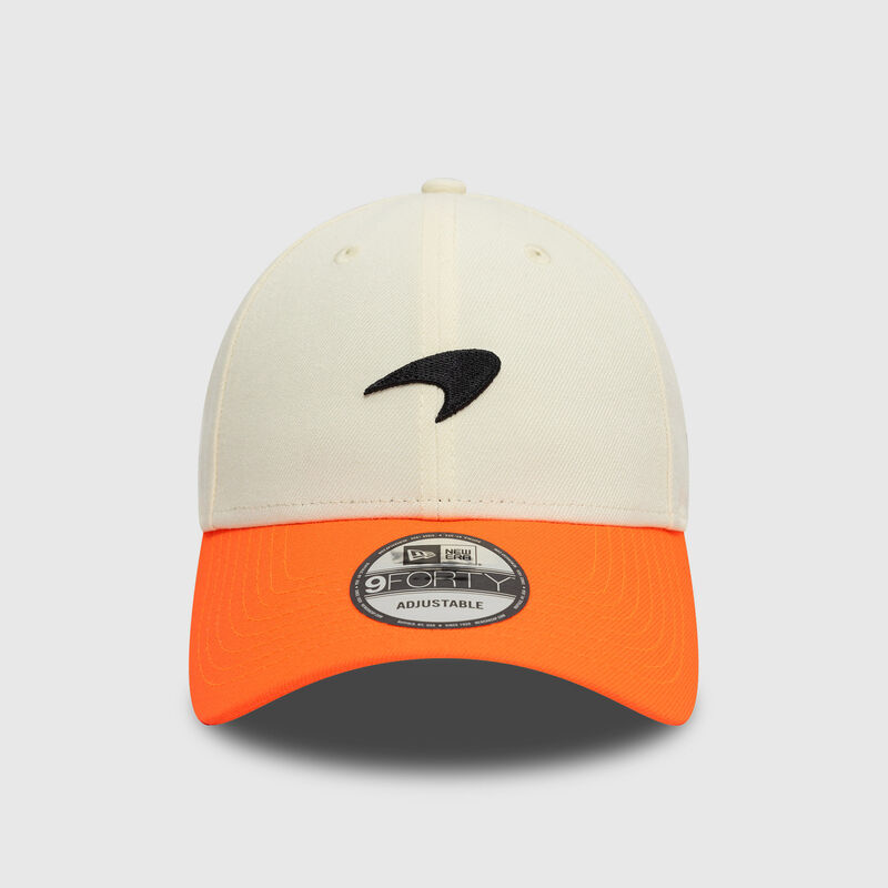 MCL CONTRAST VISOR 9FORTY CAP - off white