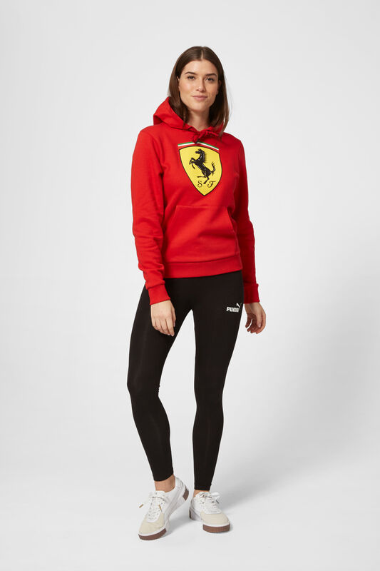 SF FW HOODED SWEAT - red