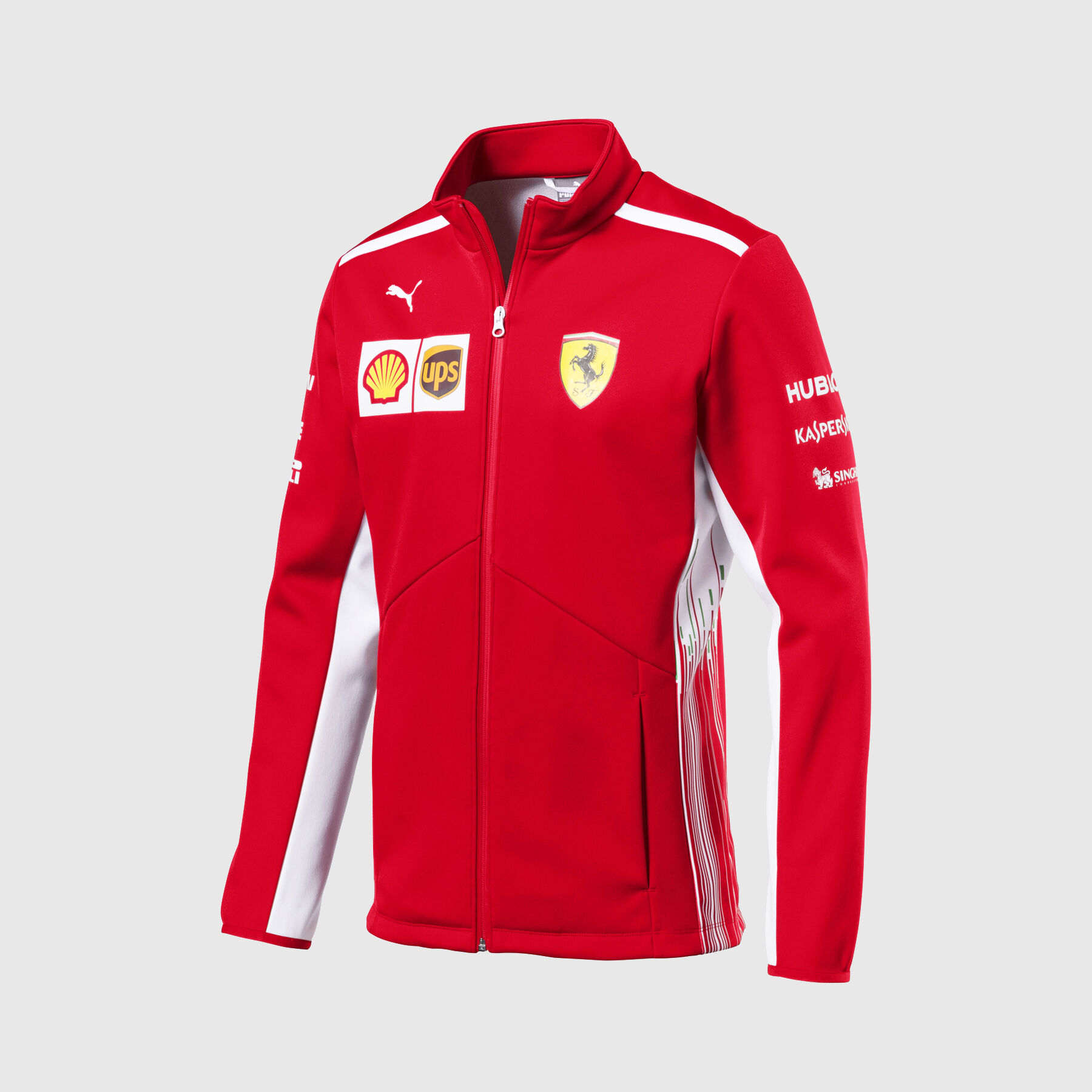 Veste Softshell Rouge de l/équipe. Scuderia Ferrari 2019 Collection F1/™