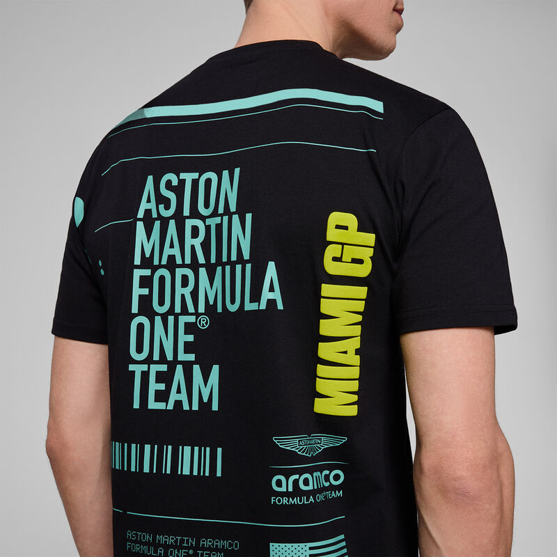 AMF1 FW SE MIAMI TEE - black