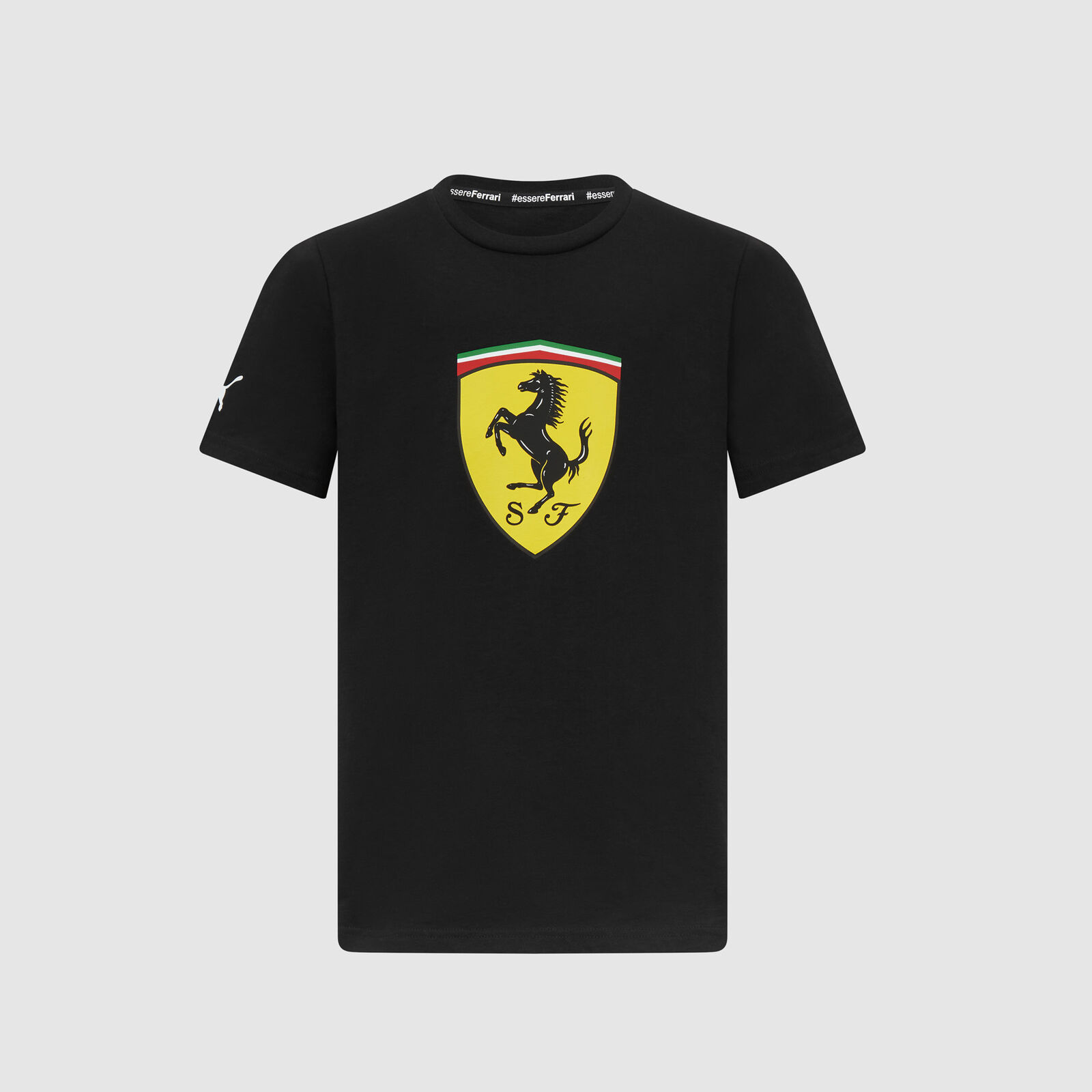 Kids Shield T-shirt - Scuderia Ferrari F1 | Fuel For Fans