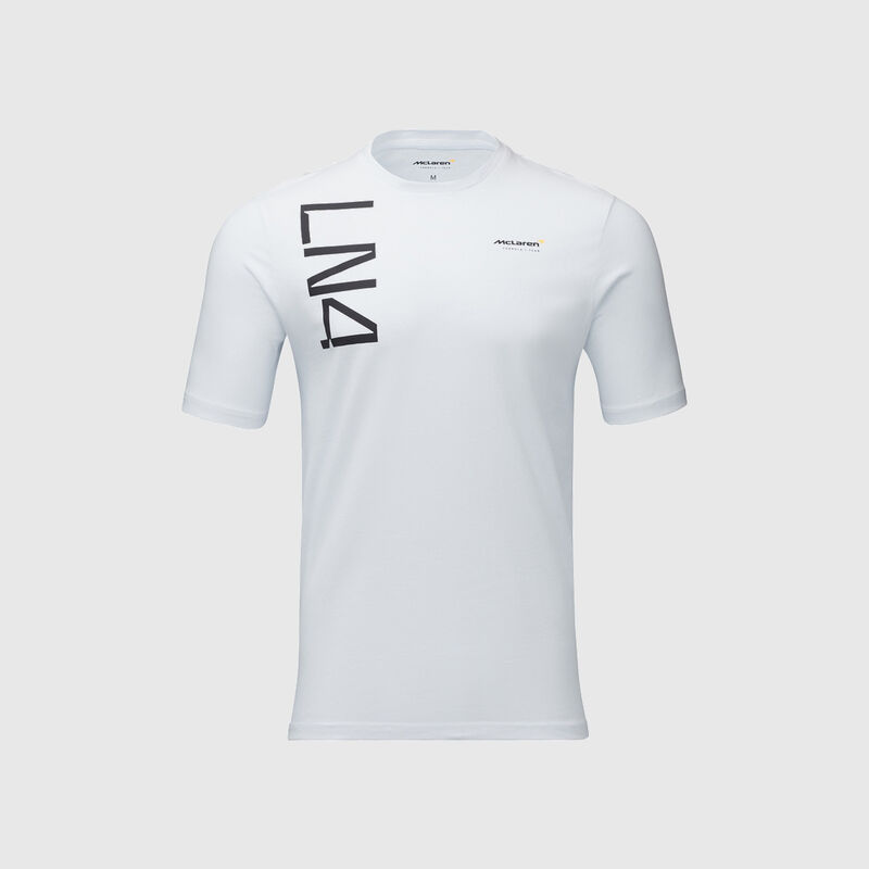 MCLAREN FW NORRIS TEE - white