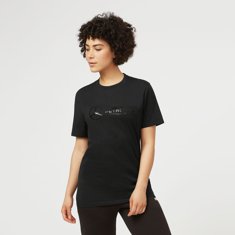 MAPF1 FW STEALTH LARGE LOGO TEE - black