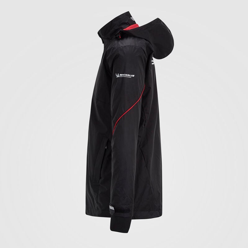 PORSCHE RP UNISEX TEAM RAIN JACKET - black