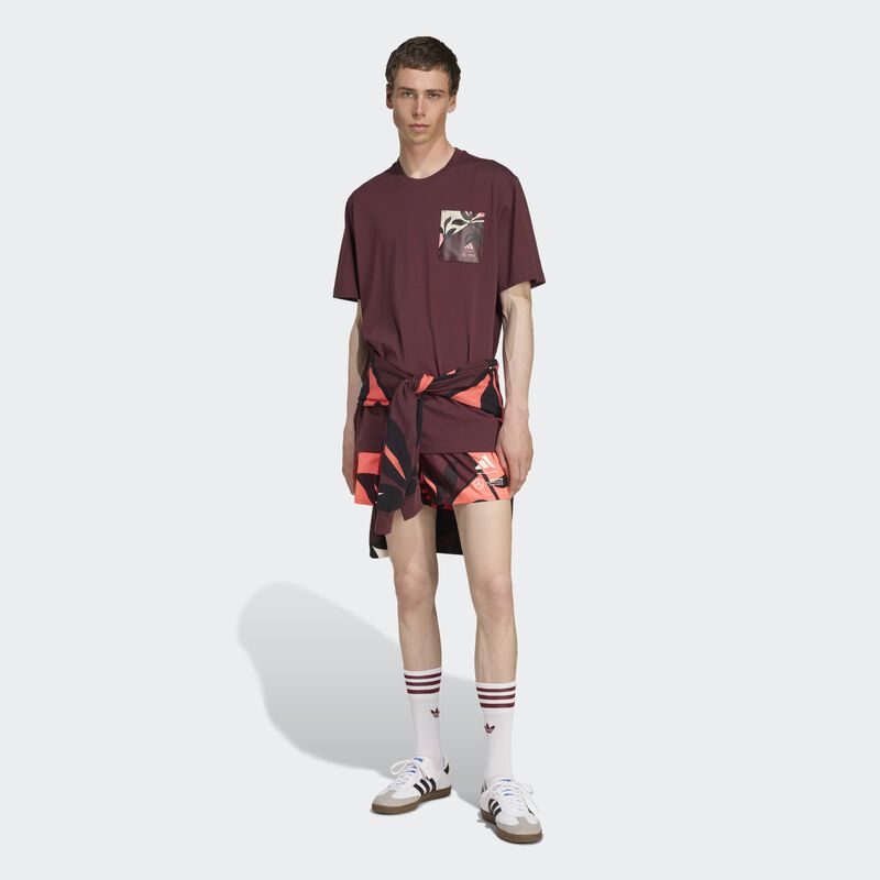 MAPF1 SE MENS SUMMER SWIM SHORT - burgundy