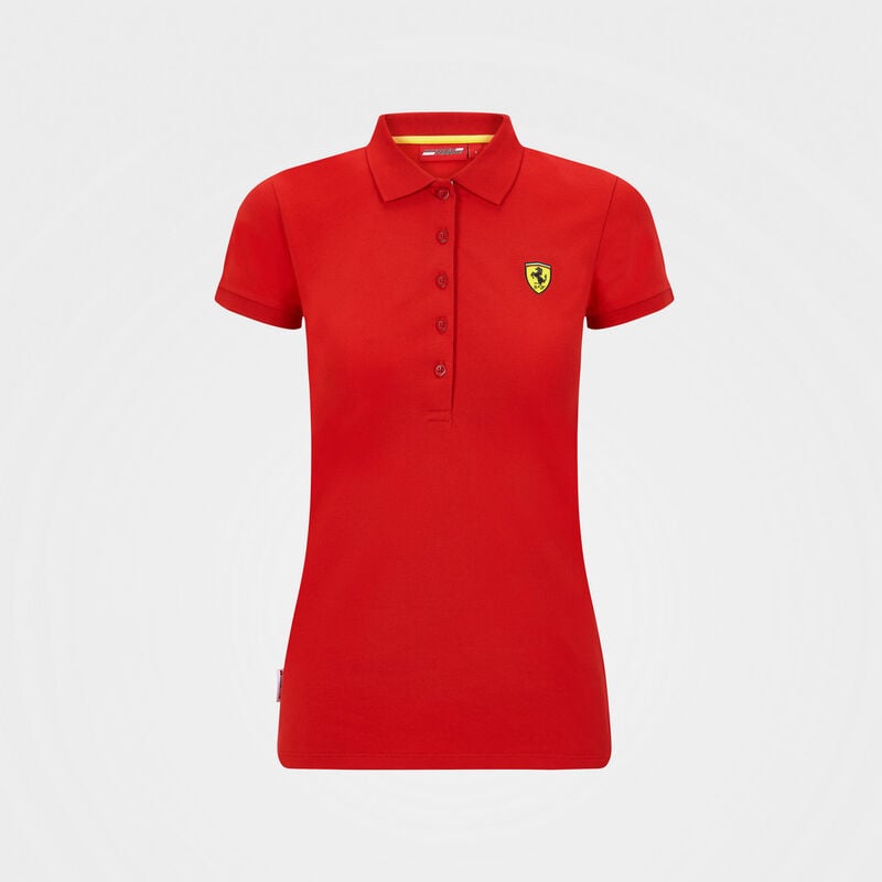 SF FW WOMENS CLASSIC POLO - red