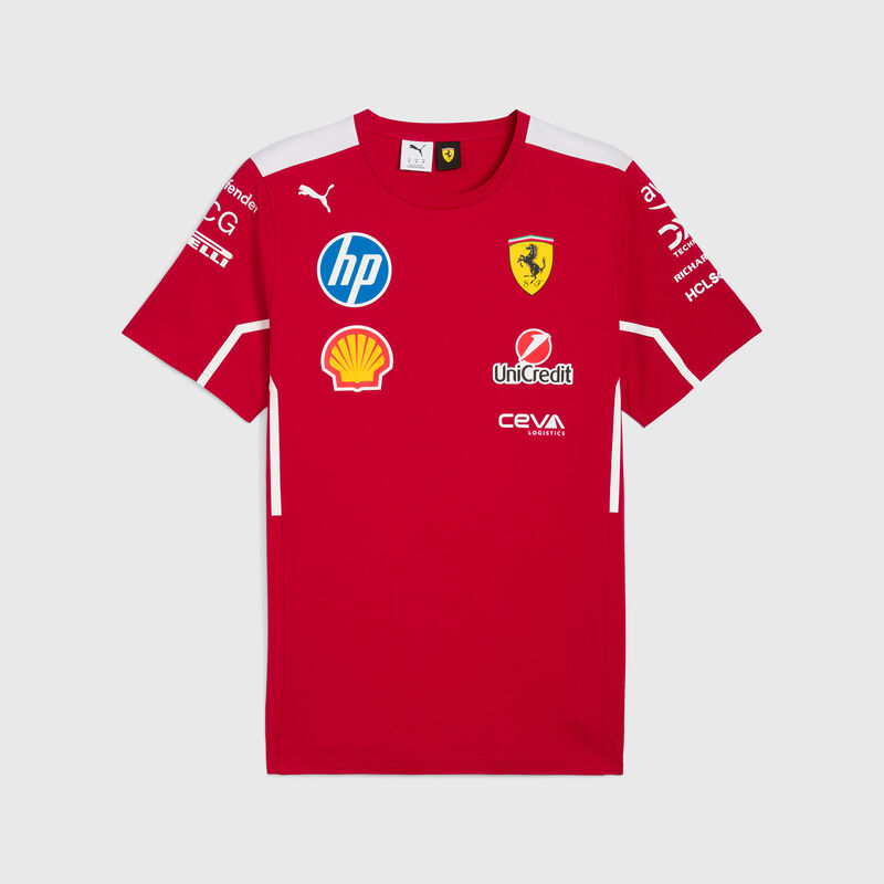 SF RP TEAM WOMENS TEE - red