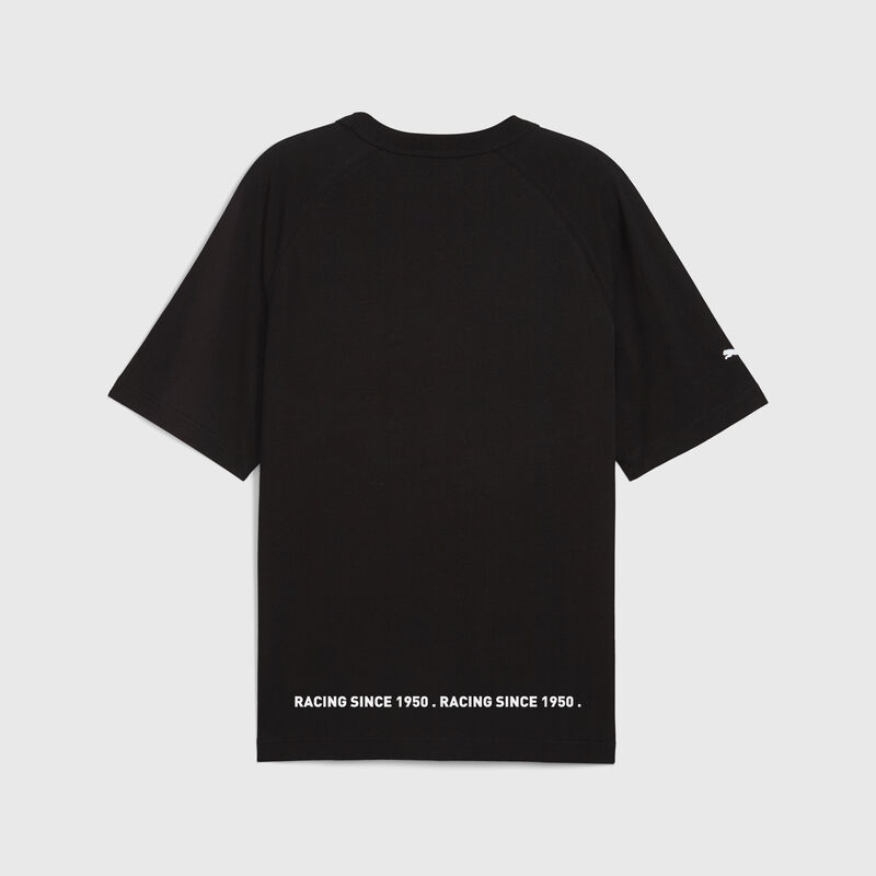F1 LS UNISEX GRAPHIC RAGLAN TEE - black