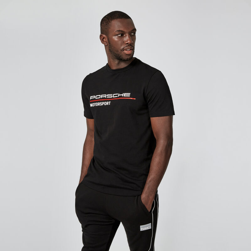 PORSCHE FW MENS TEE - black