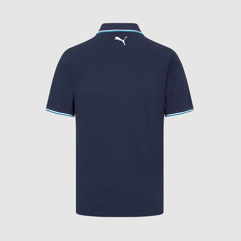 WILLIAMS RACING FW MENS POLO - navy