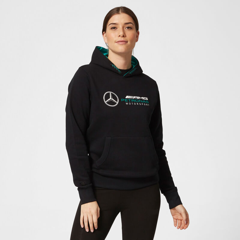 MAPM FW LOGO HOODED SWEAT - black