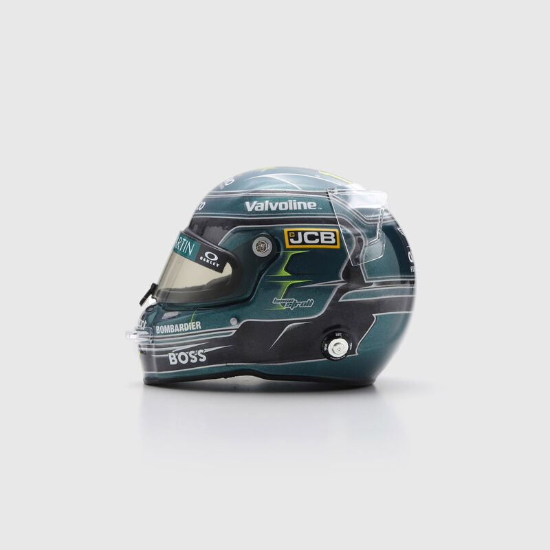 AMF1 LS 2024 1:5 SCALE HELMET - dark green