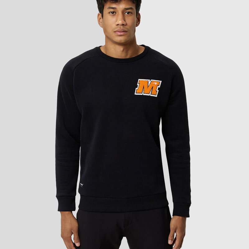 MCLAREN SL US DR GRAPHIC CREW NECK SWEAT - black