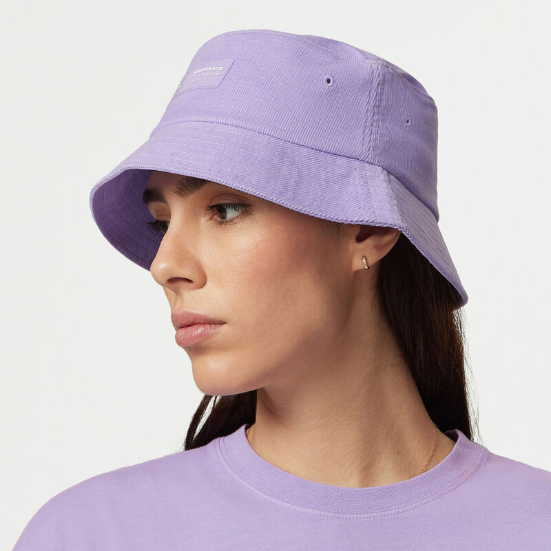 MAPF1 FW RETRO CORD BUCKET HAT - lilac