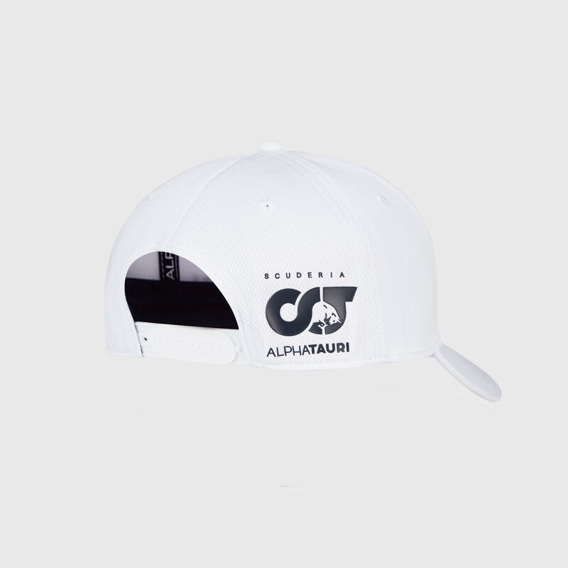 ALPHA TAURI RP LOGO CAP - white