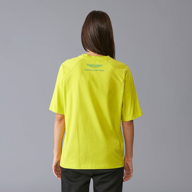 AMF1 FW LOGO TEE - lime