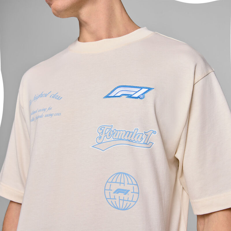 F1 FW HERITAGE GRAPHIC TEE - beige