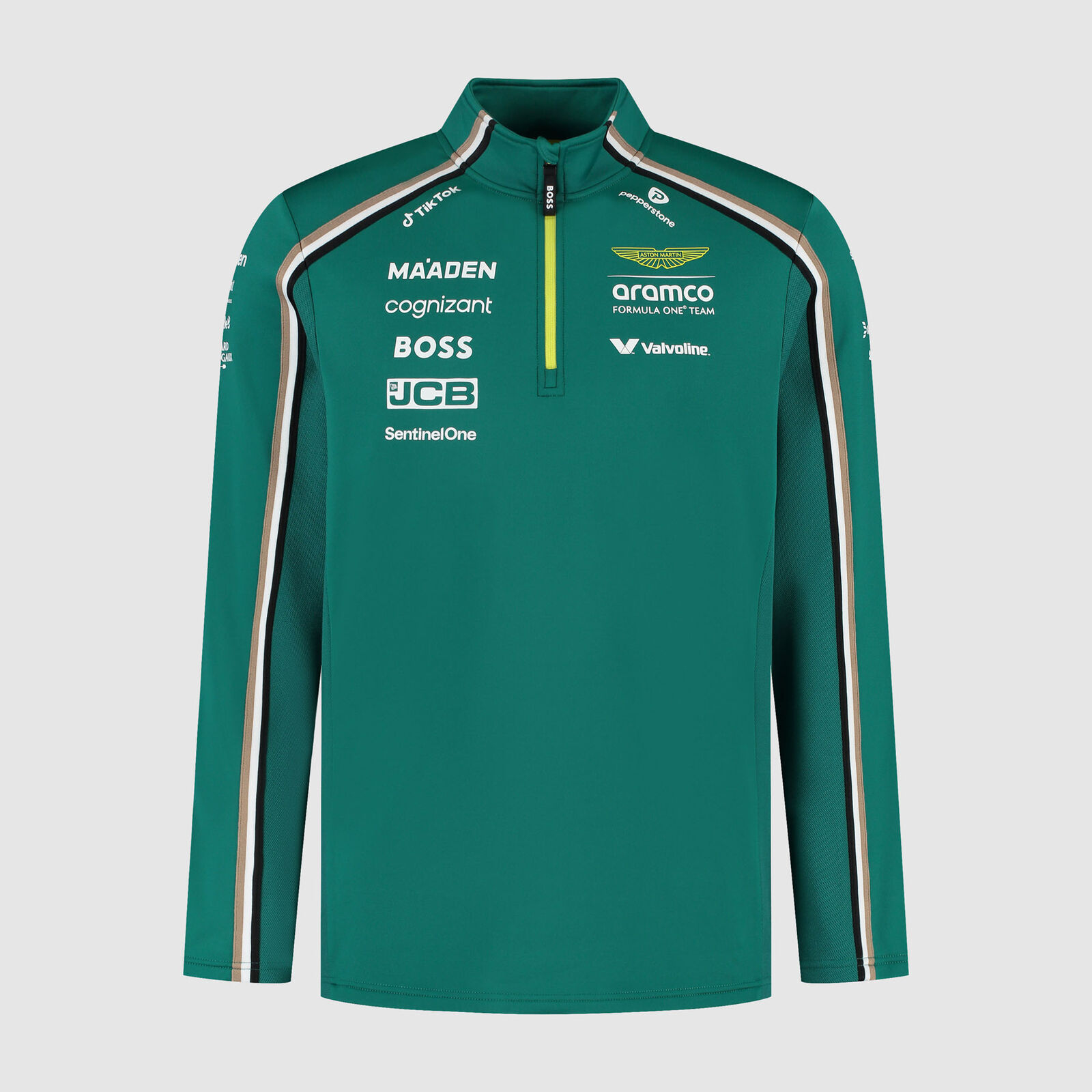 2025 Team 1/4 Zip Sweater - Aston Martin F1 Team | Fuel For Fans