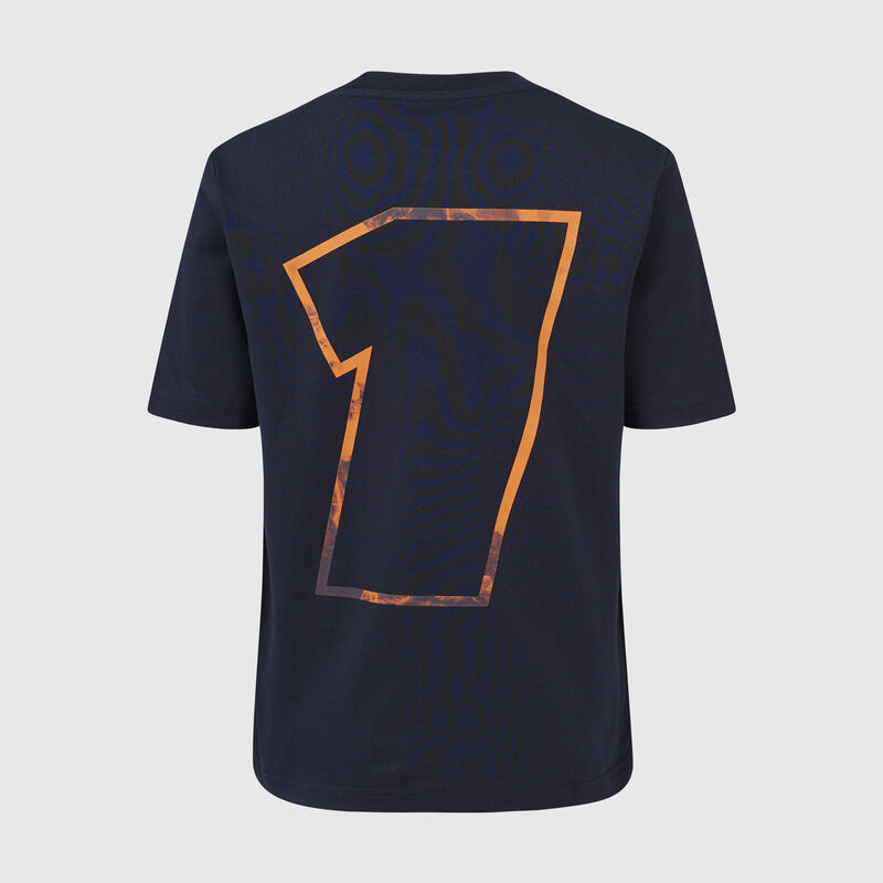 RBR SL FW 2023 KIDS VERSTAPPEN TEE - OPTION 1 - navy