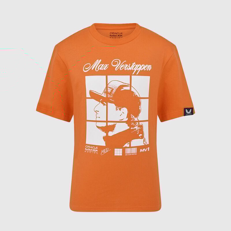 RBR FW KIDS MV PUZZLE TEE - orange