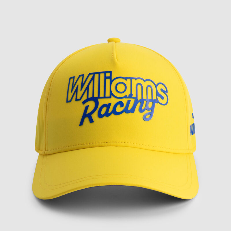 PUMA Pitlane Trucker Cap 2025 - Williams Racing - Yellow ONE SIZE - 8719203584164 - Fuel For Fans F1 Merchandise store